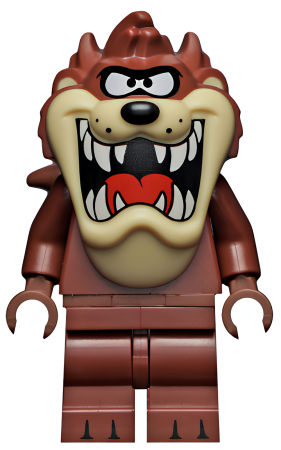 Минифигурка LEGO Looney Tunes Tasmanian Devil collt09 U